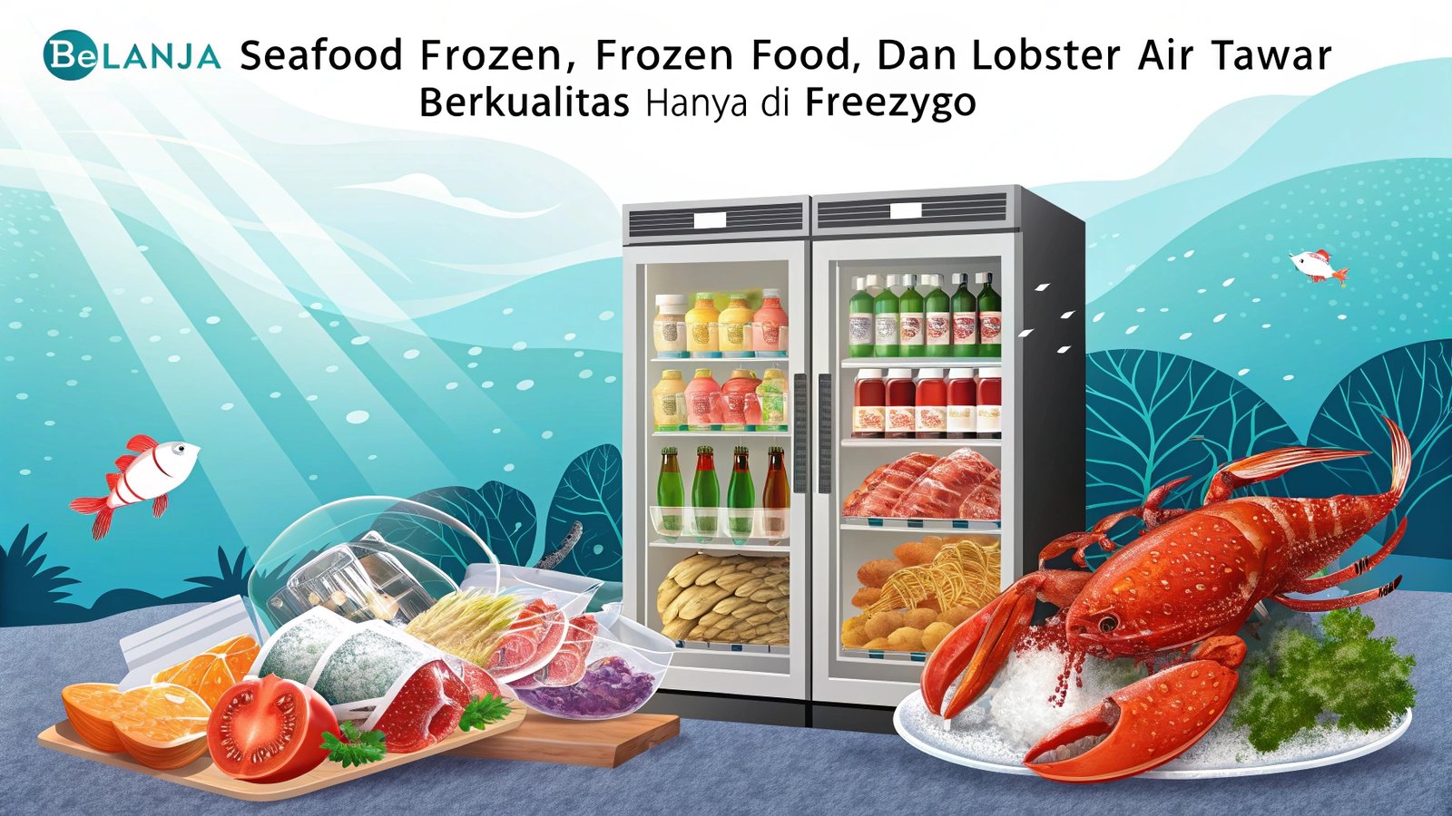 Freezygo: Pusat Belanja Seafood Beku, Frozen Food &Amp; Lobster Air Tawar Terpercaya